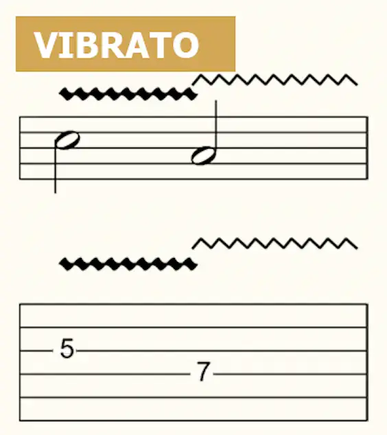 Vibrato vibrato TAB